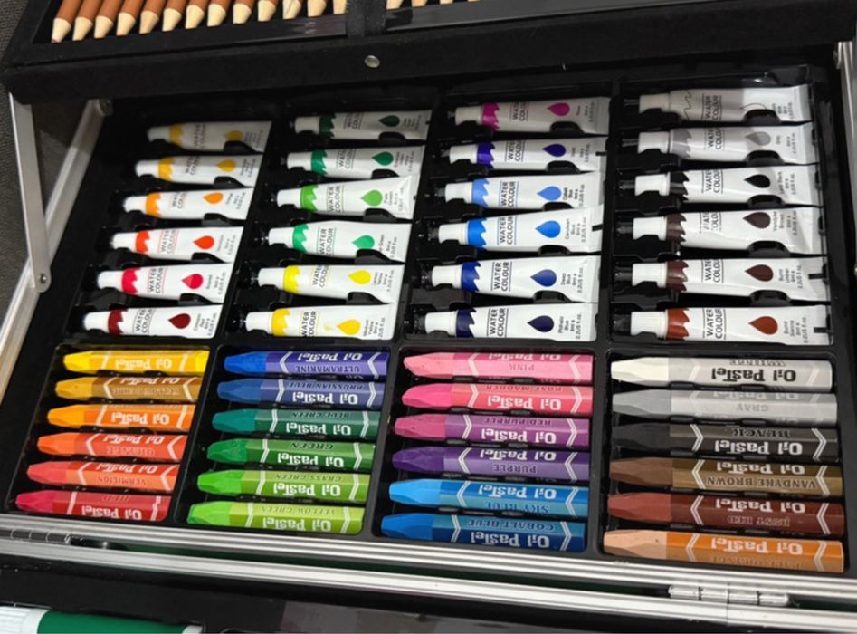 Trusa de desen compartimentata