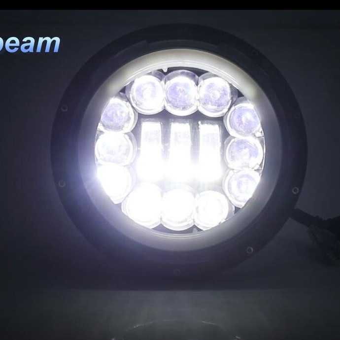 Faruri LED JEEP Wrangler JT JK Rubicon Sahara Angel Eyes 162W “WARP”