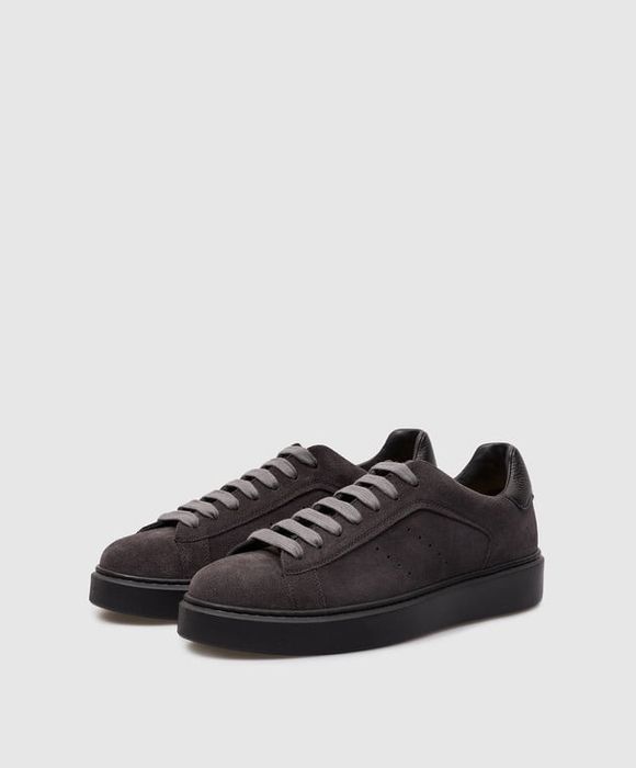 DOUCAL'S серые замшевые кроссовки