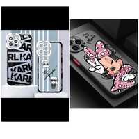 Кейс Iphone 15 Pro Karl Lagerfeld и Minnie Mouse с безплатен протектор