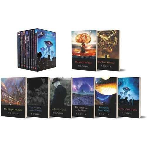 H. G. Wells Collection 8 Books Box Set