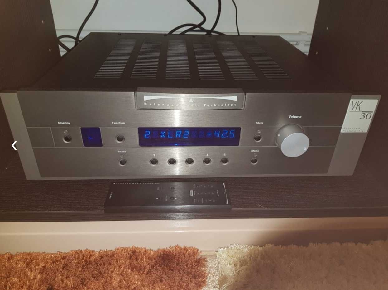 CD player si preamp Balanced Audio Technology-preț pentru ambele