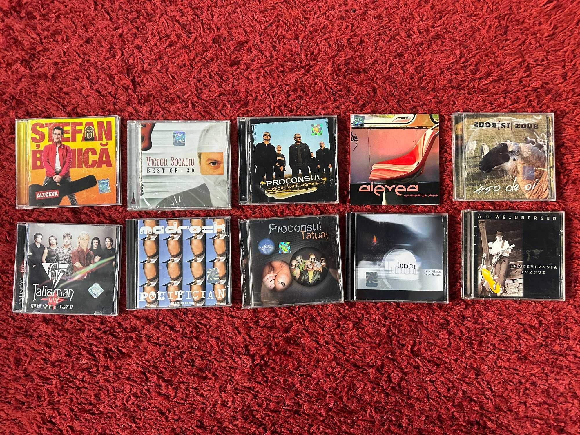 LOT cd-uri muzica romaneasca rock (vechi si RARe)-stare foarte buna