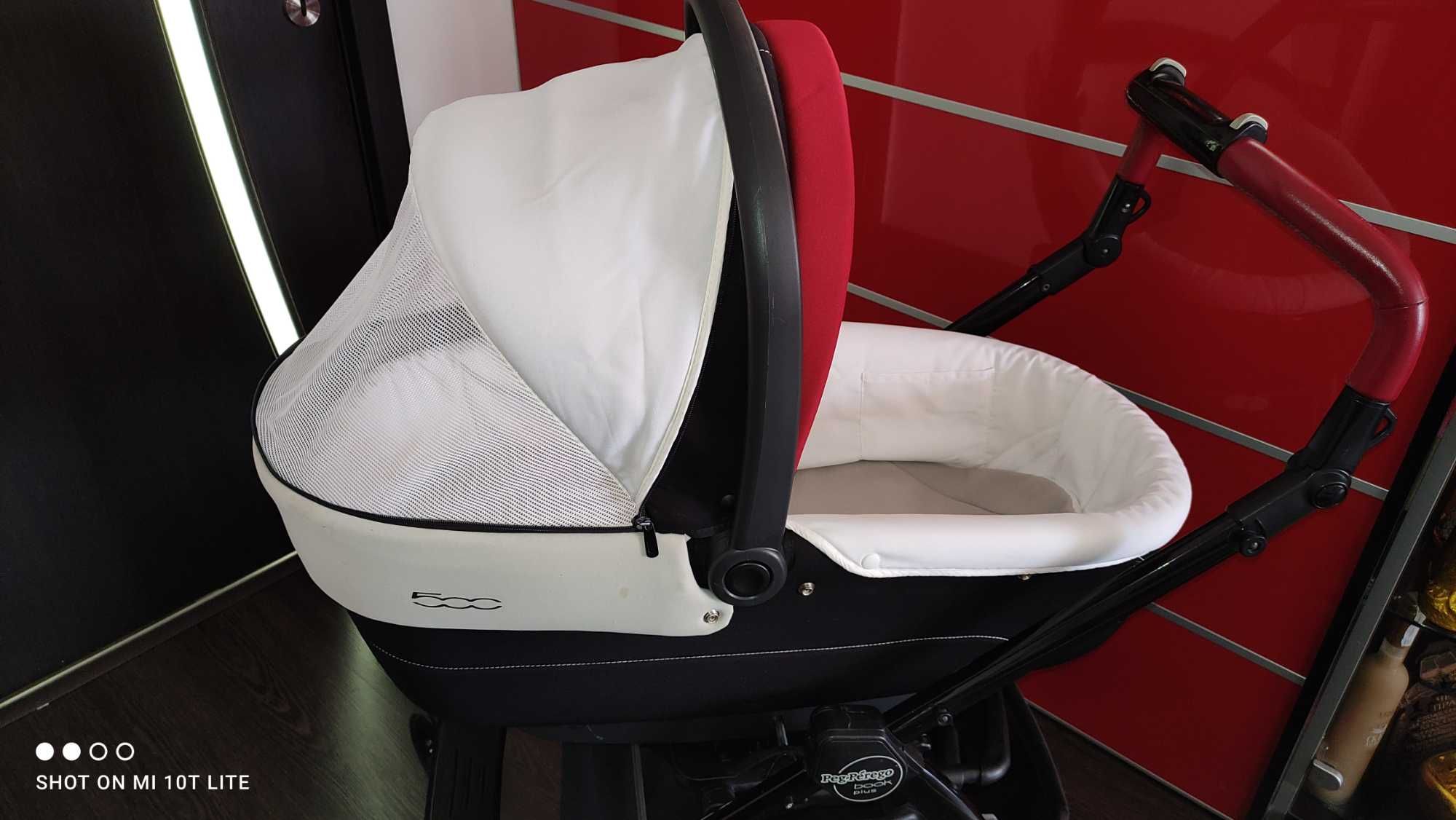 Бебешка Количка Peg Perego 3в1 BOOK PLUS FIAT 500 XL MODULAR