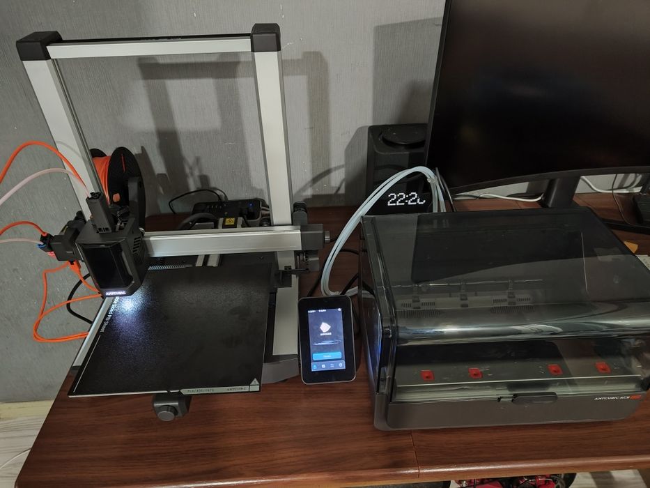 3Д принтер anycubic cobra 3 combo