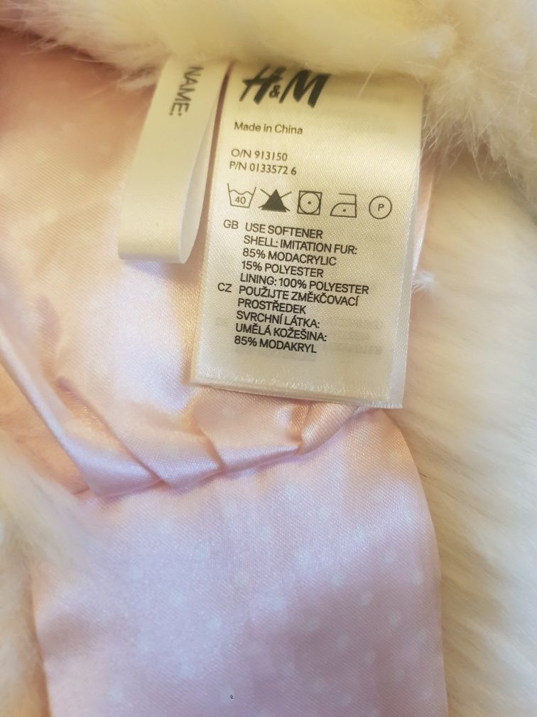 Fular H&M imitatie blanita pentru fetițe