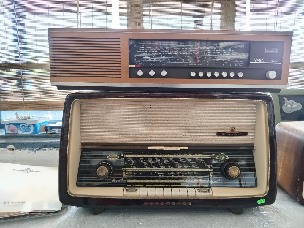 Aparate radio de colectie BLAUPUNKT, NORDMENDE, Tonfunk