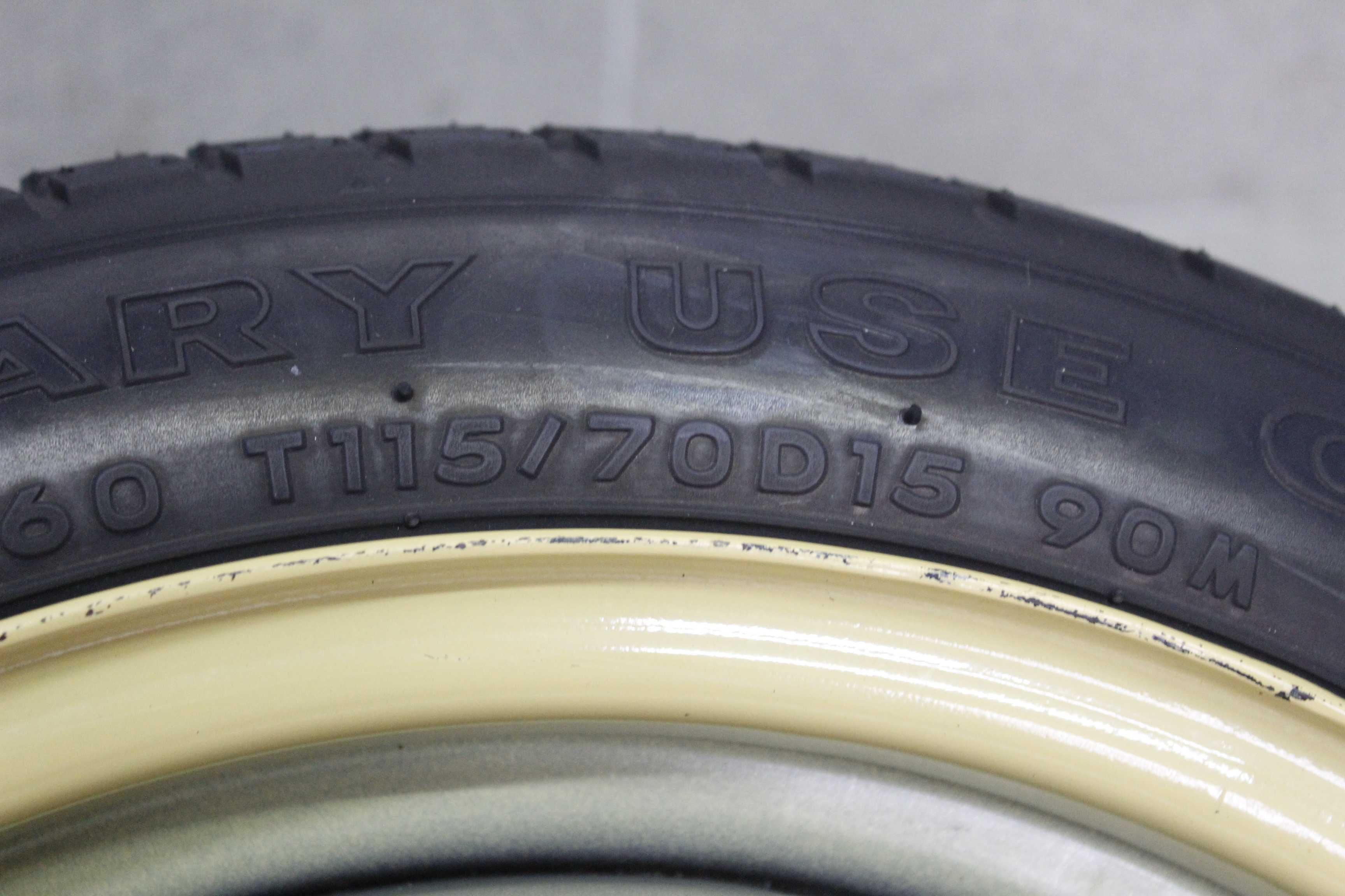 Резервна гума (патерица) 15" 4x100 Kia, Hyundai