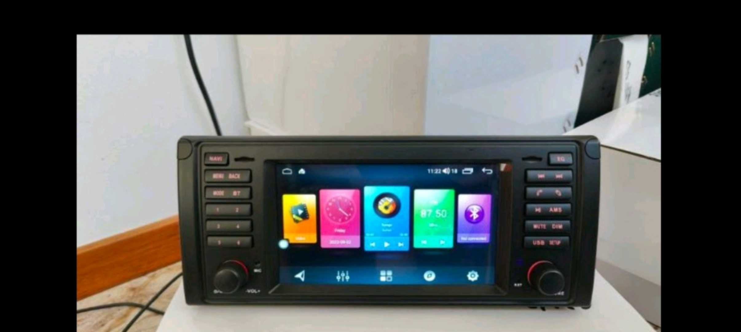 Navigație Android BMW X5 X3 E39 E46 E53 E83 E60 GPS 4G multimedia auto