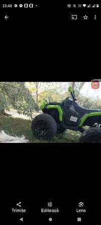 ATV Electric cu acumulator pentru copii NOVOKIDS™ Mountain Rider , Cu