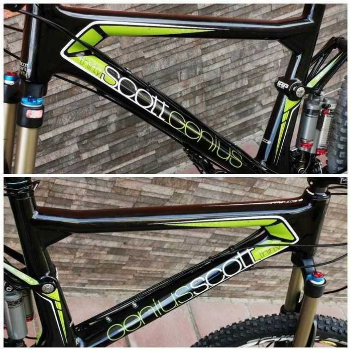 Карбонов MTB Bike Scott Genius Full Suspension 26цола