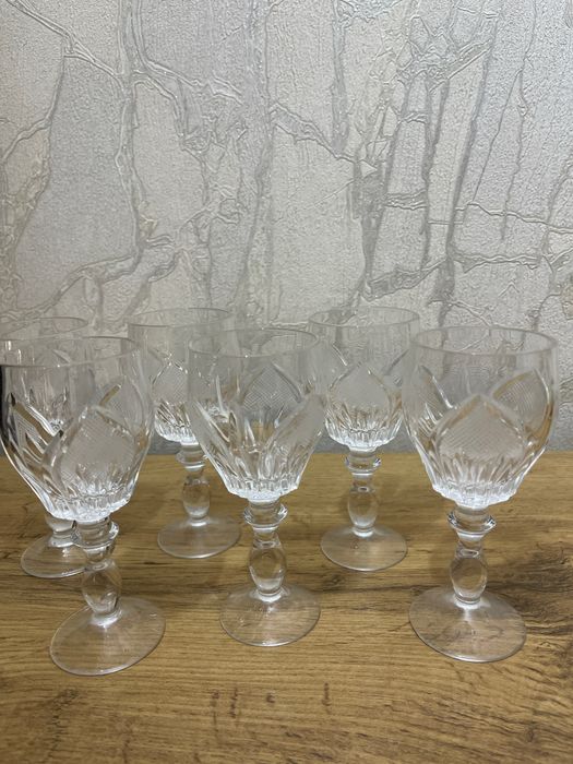 Фужеры хрустальные