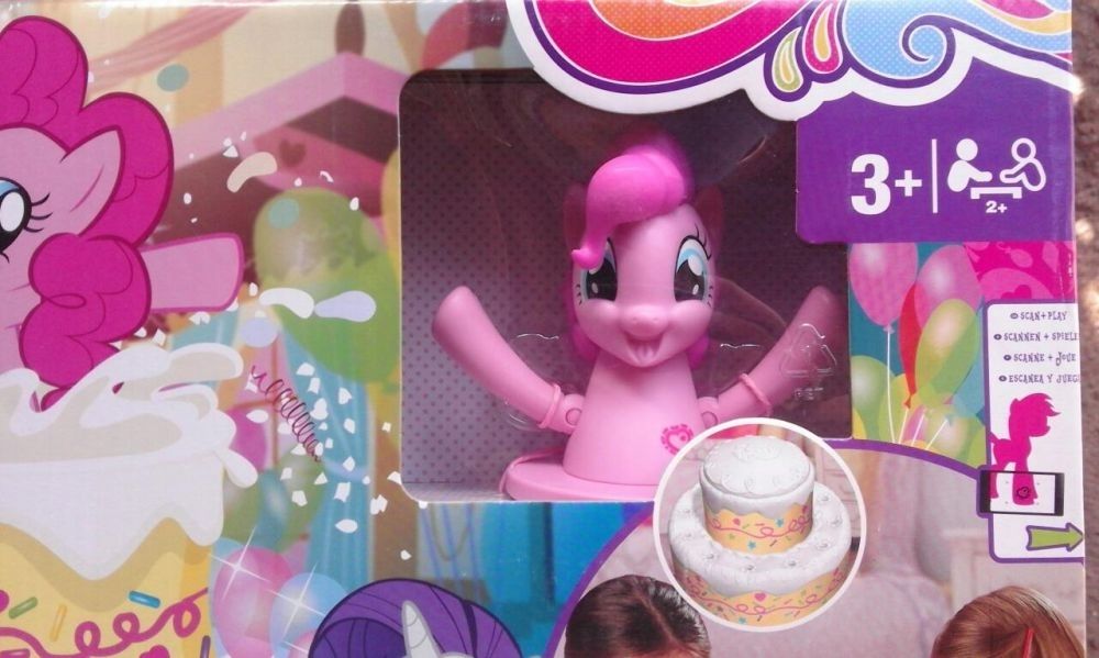 Poppin' Pinkie Pie Game Tort surpriză aniversare MLP, nou, sigilat