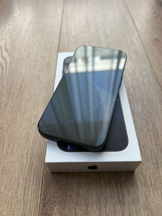 Като НОВ! Iphone 16 PRO 128gb Black Titanium / Отличен!