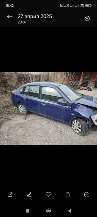 Renault symbol 1.4 части