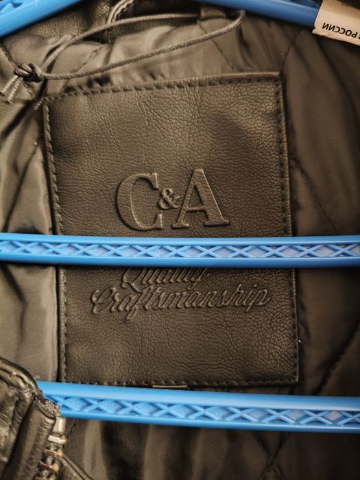 Куртка кожаная C&A XL