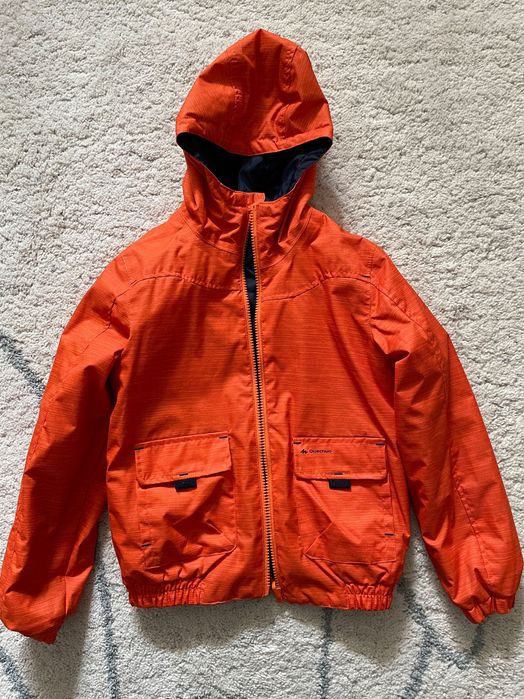 Детско непромокаемо двулицево яке за момче Quechua 7-8 год.
