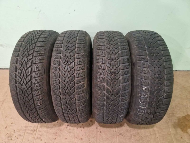 4 Dunlop R15 195/65/ 
зимни гуми 
DOT3617
