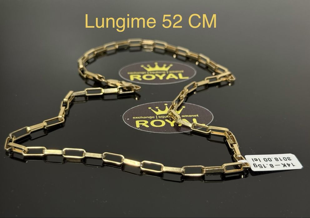 Bijuteria ROYAL : Lant AUR 14K / 8.15 GR