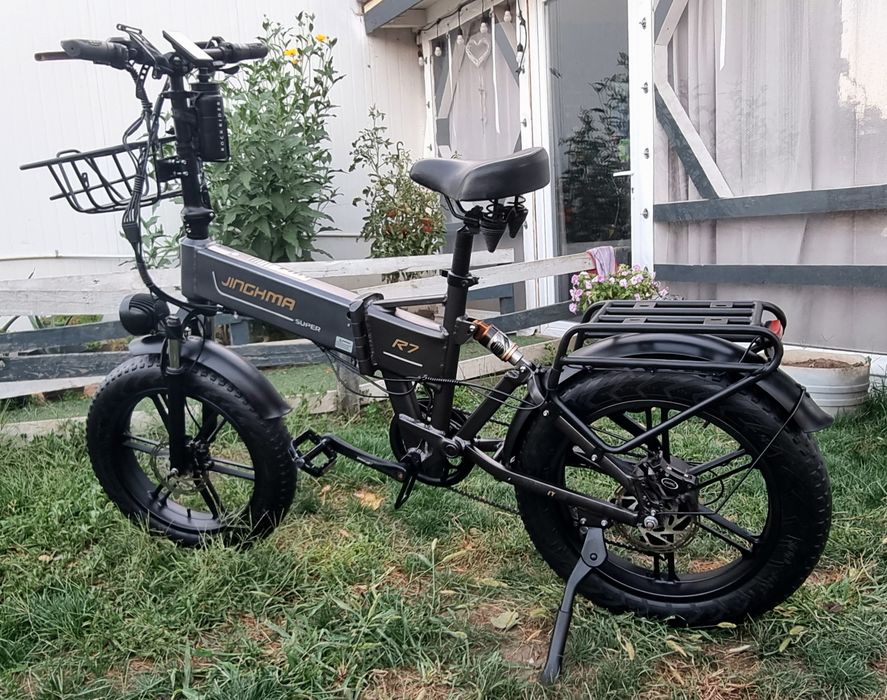 Bicicleta pliabila Jinghma R7 pro full suspension