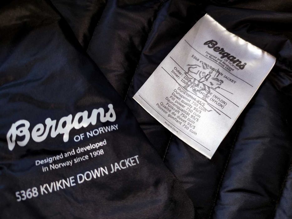 BERGANS of NORWAY Down Mens Jacket -L- оригинално мъжко яке с гъши пух