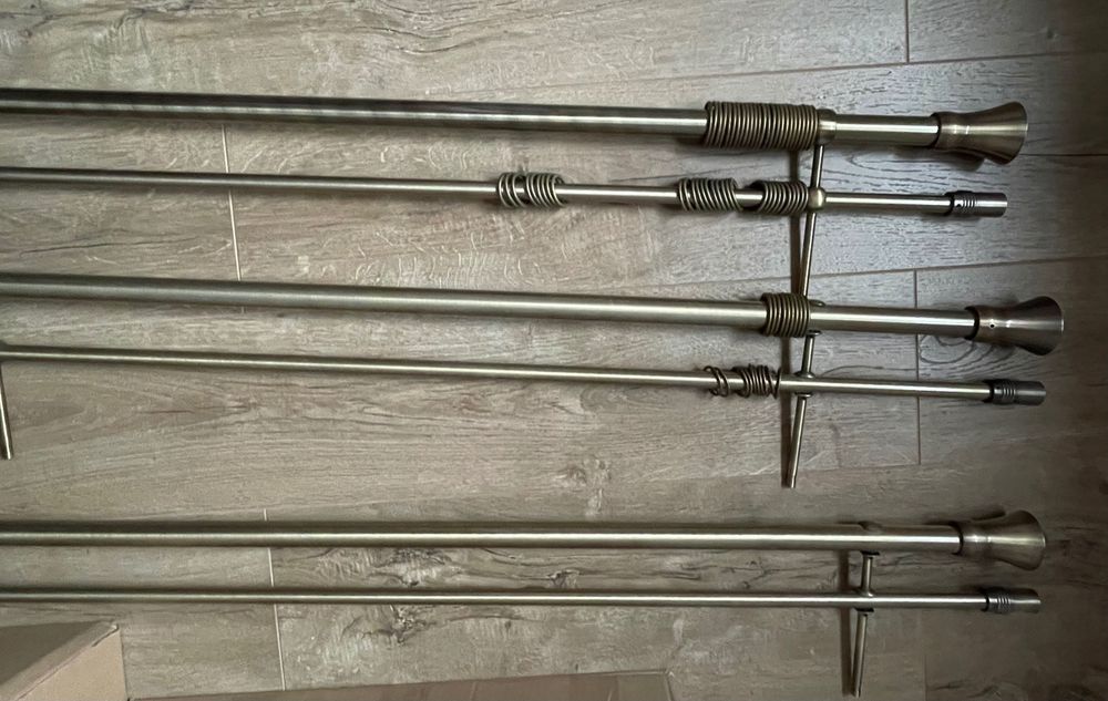 Galerie metal- Alamă pentru perdea și draperie