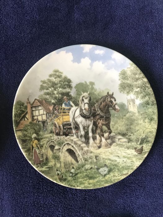 Farfurii ornamentale de colectie din 1988/89 Anglia