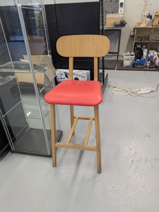 Scaun bar bucatarie lemn inalt tejghea