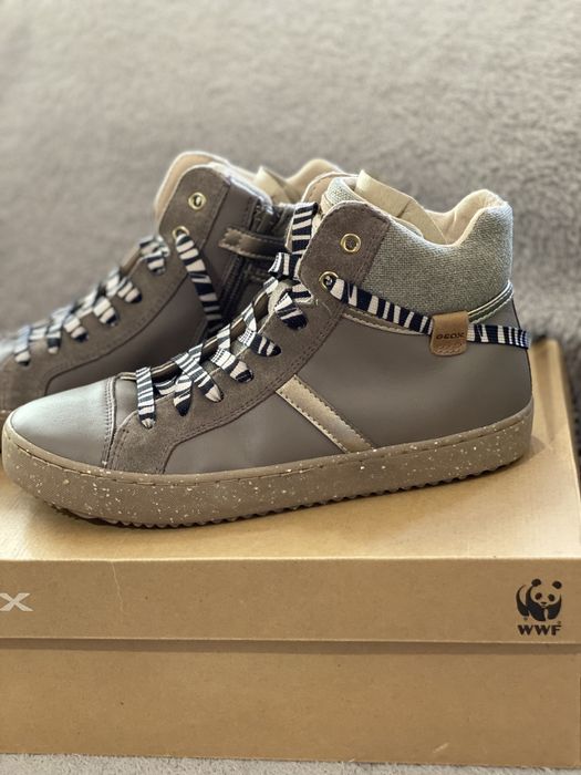 GEOX Сникърси J Kalispera G. F J944GF 04322 C9006 S Smoke Grey