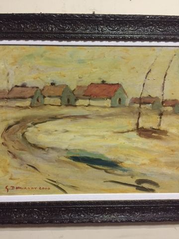 Tablou autentic,Gheorghe Docmanov(1926-2013)!