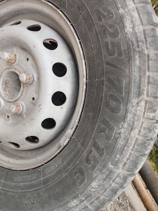 Четери джанти с гуми зимни за Спринтер 15ц