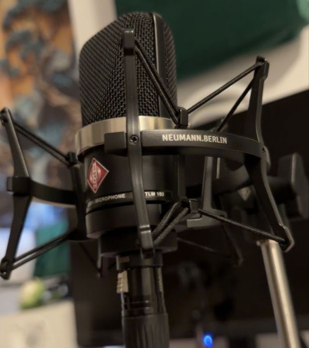 Neumann Tlm 102 bk set microfon studio cu garantie(2300 lei fara shock