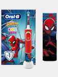 Электрическая зубная щетка для детей Oral-B Vitality kids Spider man