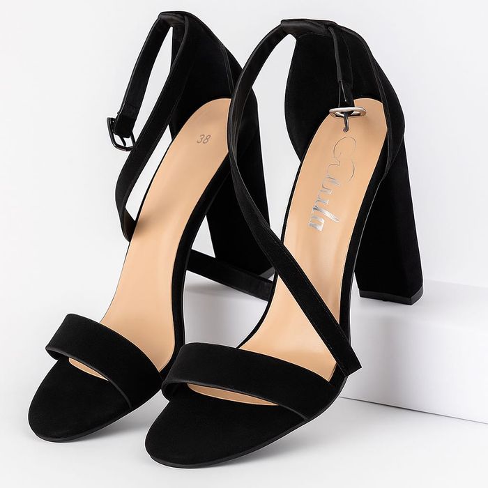 Елегантни дамски сандали на висок ток – номер 38