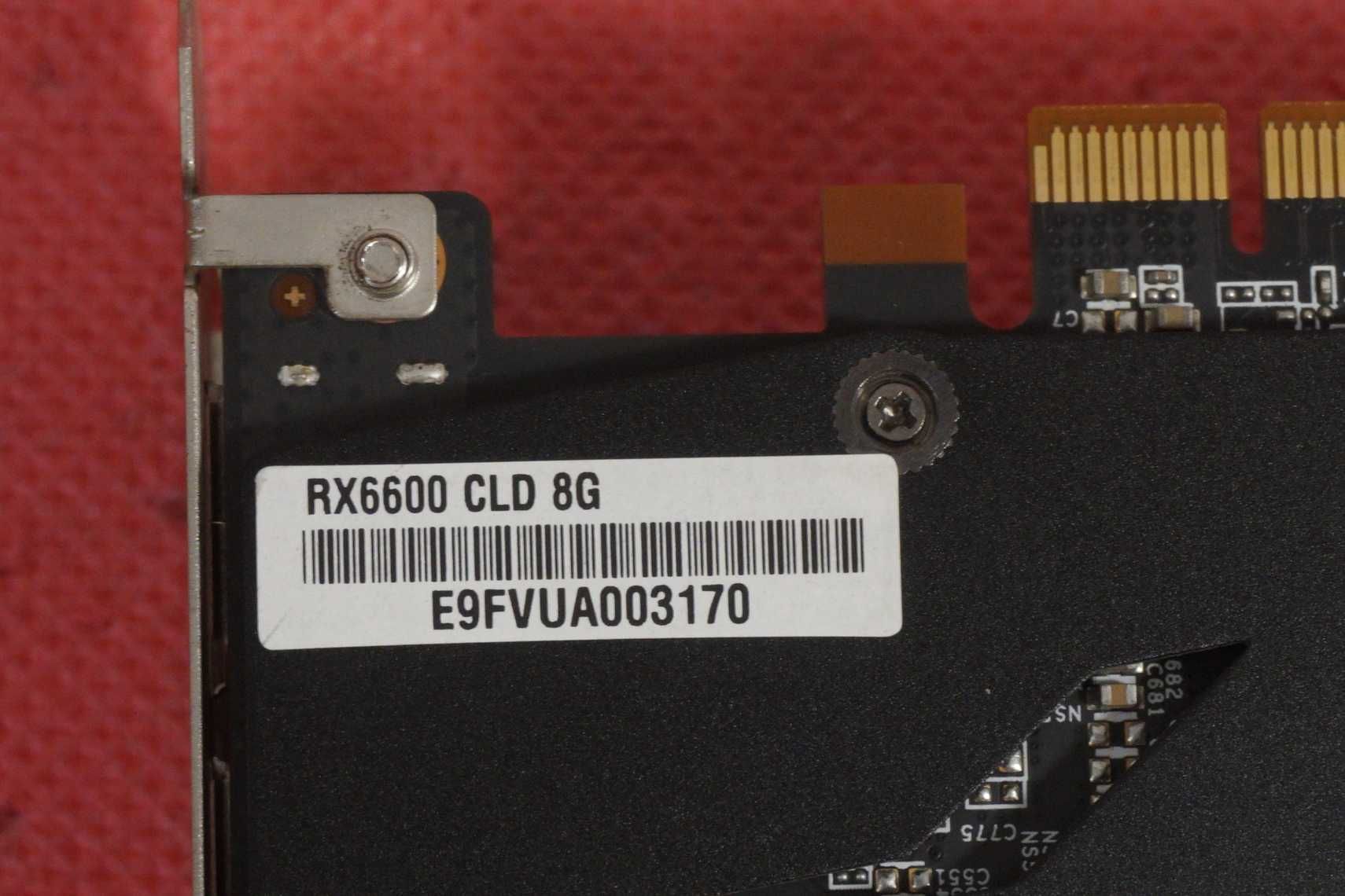 GPU Видео карта AMD Radeon RX 6600 8GB ASrock Challenger Broken shroud