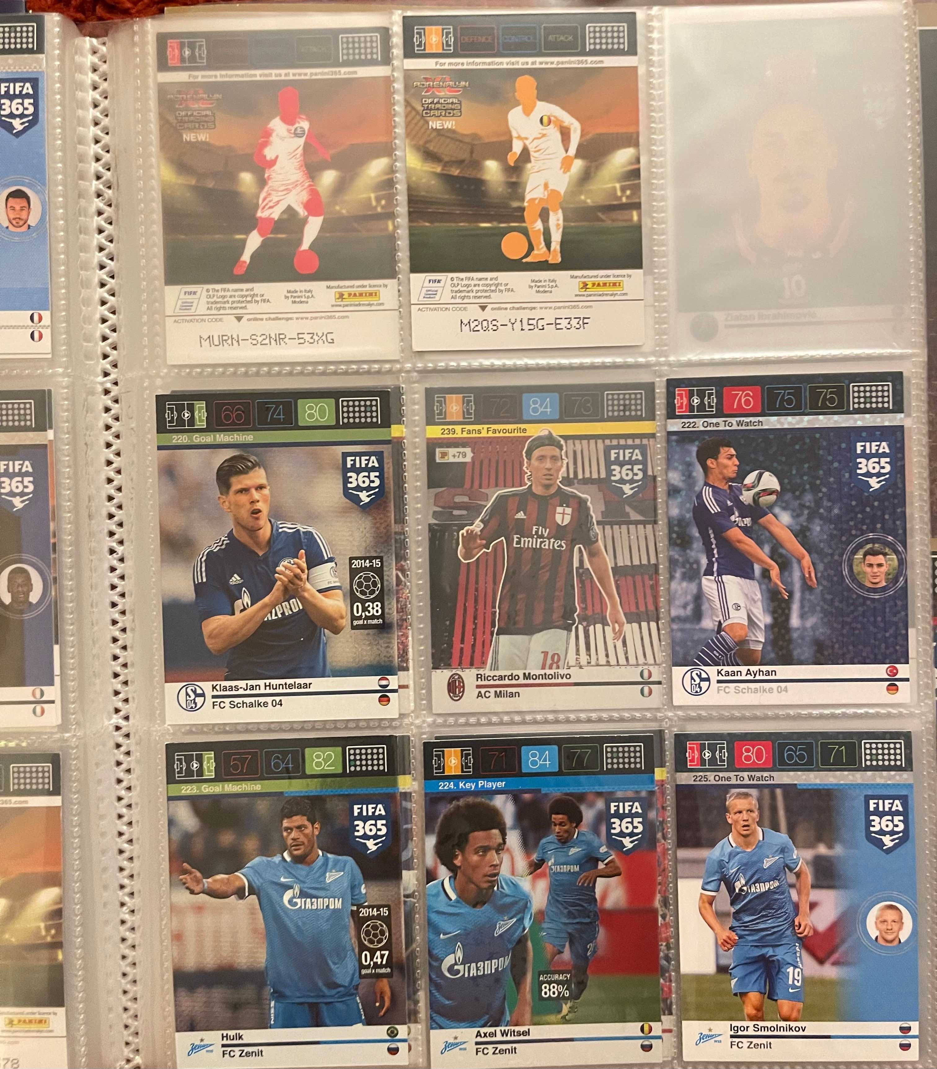 Album  fotbalisti Fifa Adrenalyn XL 365 Panini