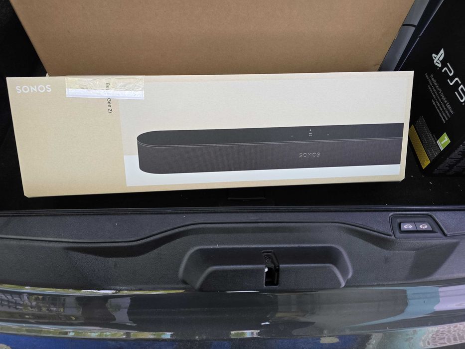 Soundbar Sonos Beam 2, Dolby Atmos, Negru, Sigilat, 2 Ani garantie
