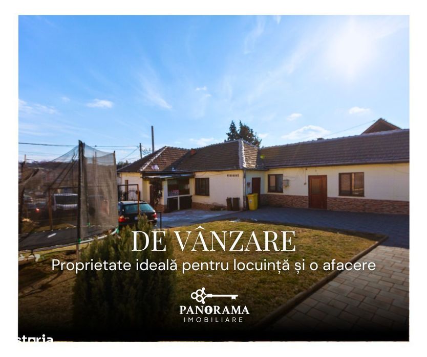 Proprietate Versatilă-Ideală pentru Locuință și Afacere!