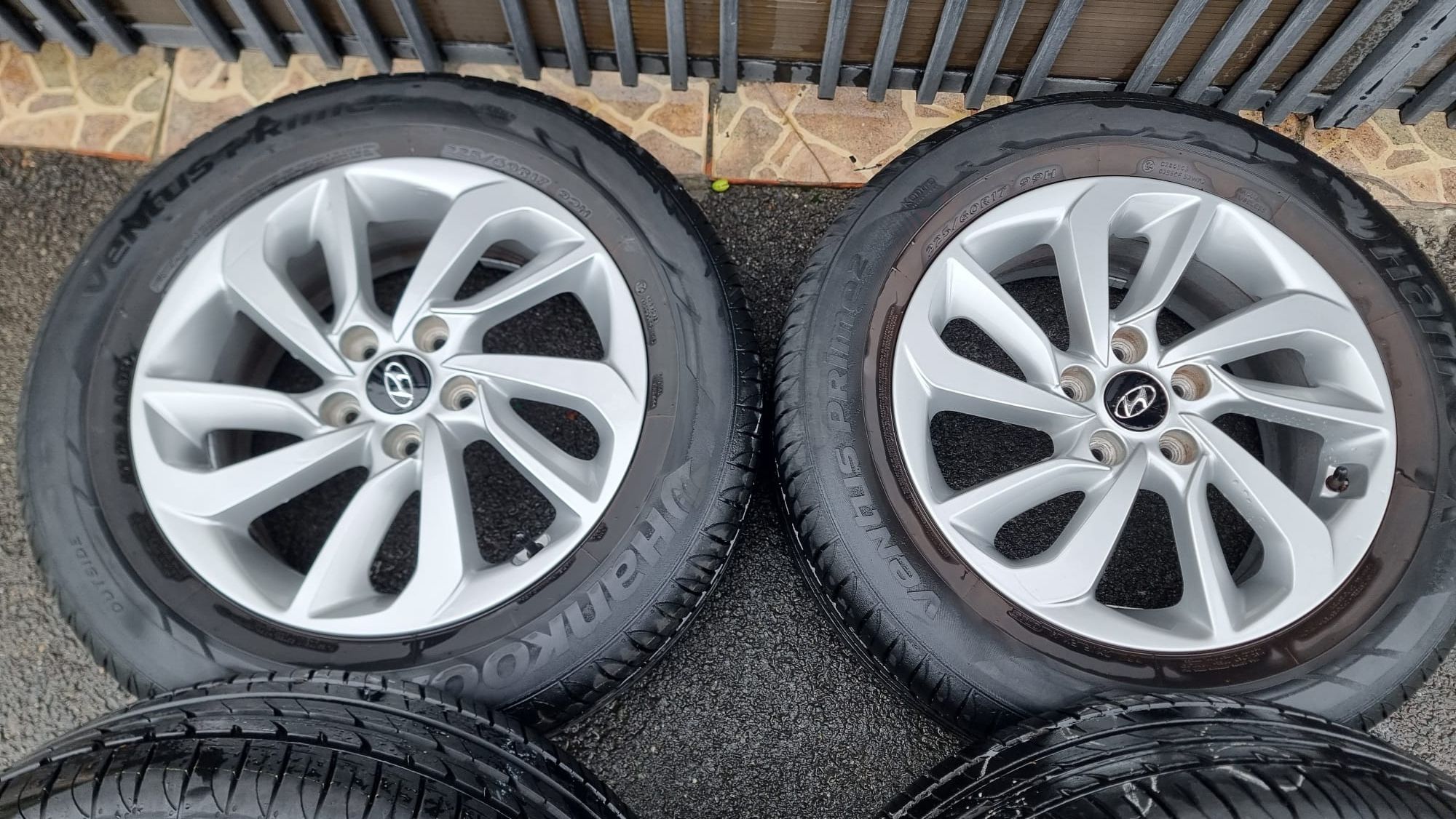 Jante aliaj Tucson Anvelope 225 60 r17 roti 5x114,3 Hyundai