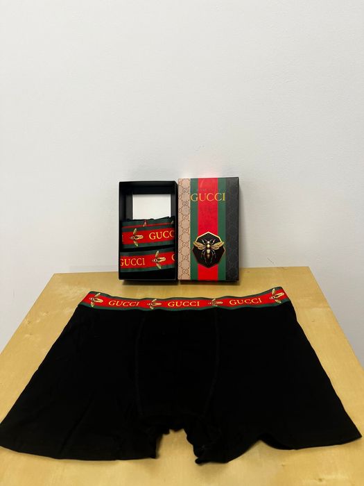 Set boxer Gucci 3 bucati 95% bumbac