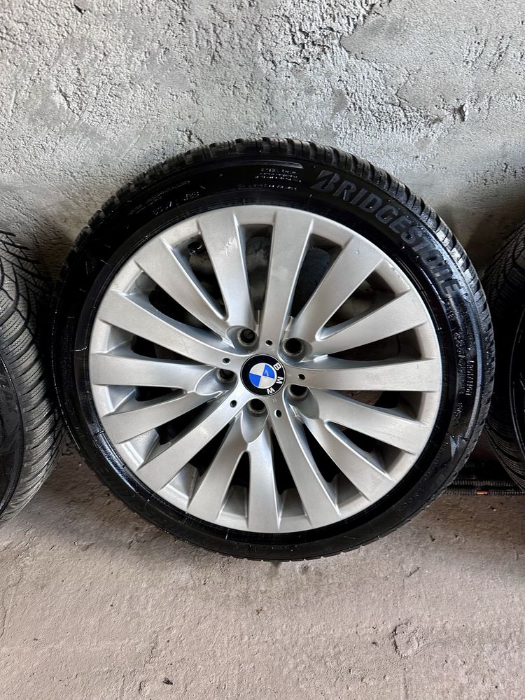 Vând jante BMW style 254 pe 18’ dotate cu anvelope de iarnă