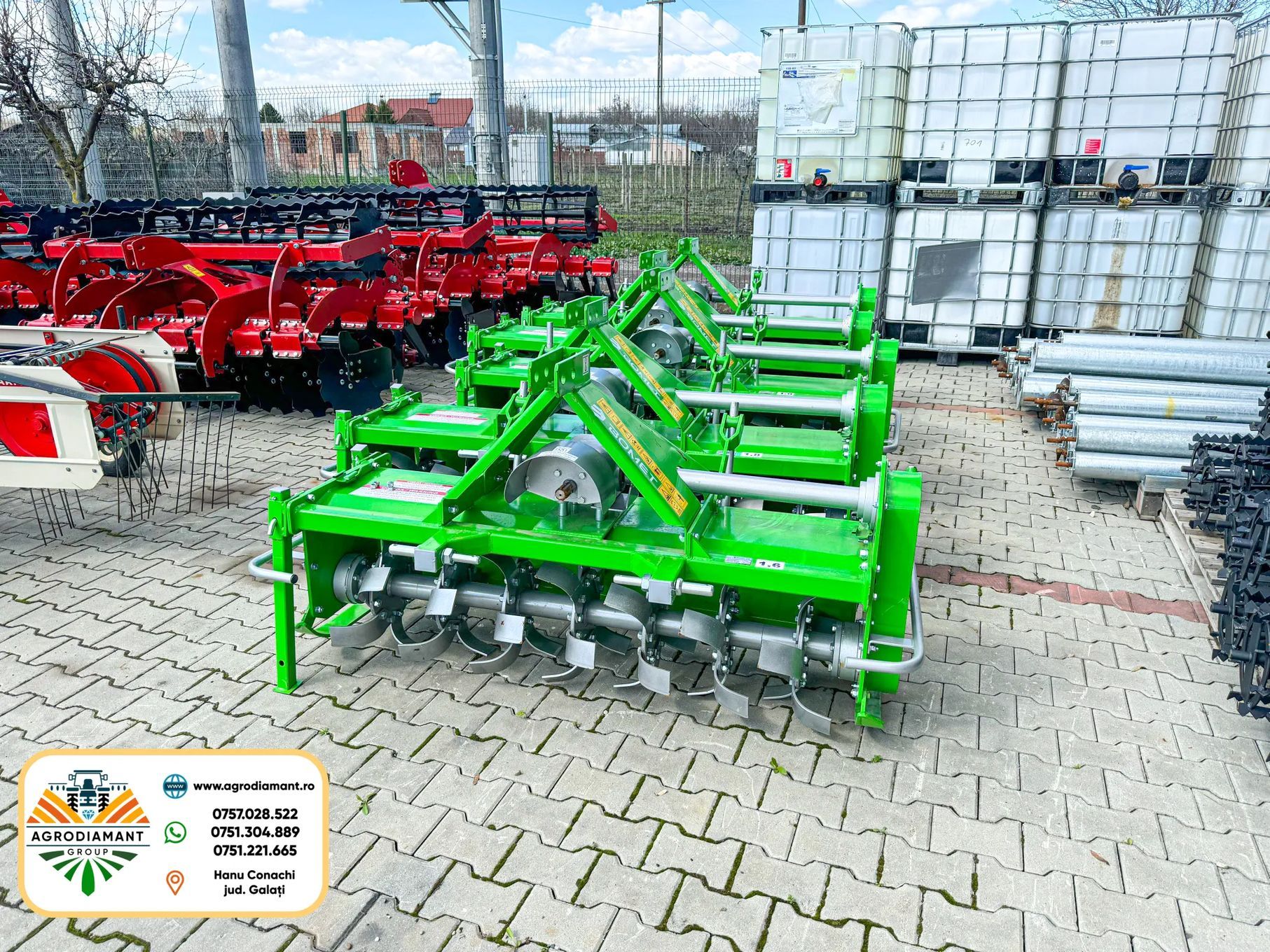 BOMET freza de pamant 1.4 / 1.6 / 1.8 / 2.0m freze agricole poloneze, populare in Romania, noi de la producator