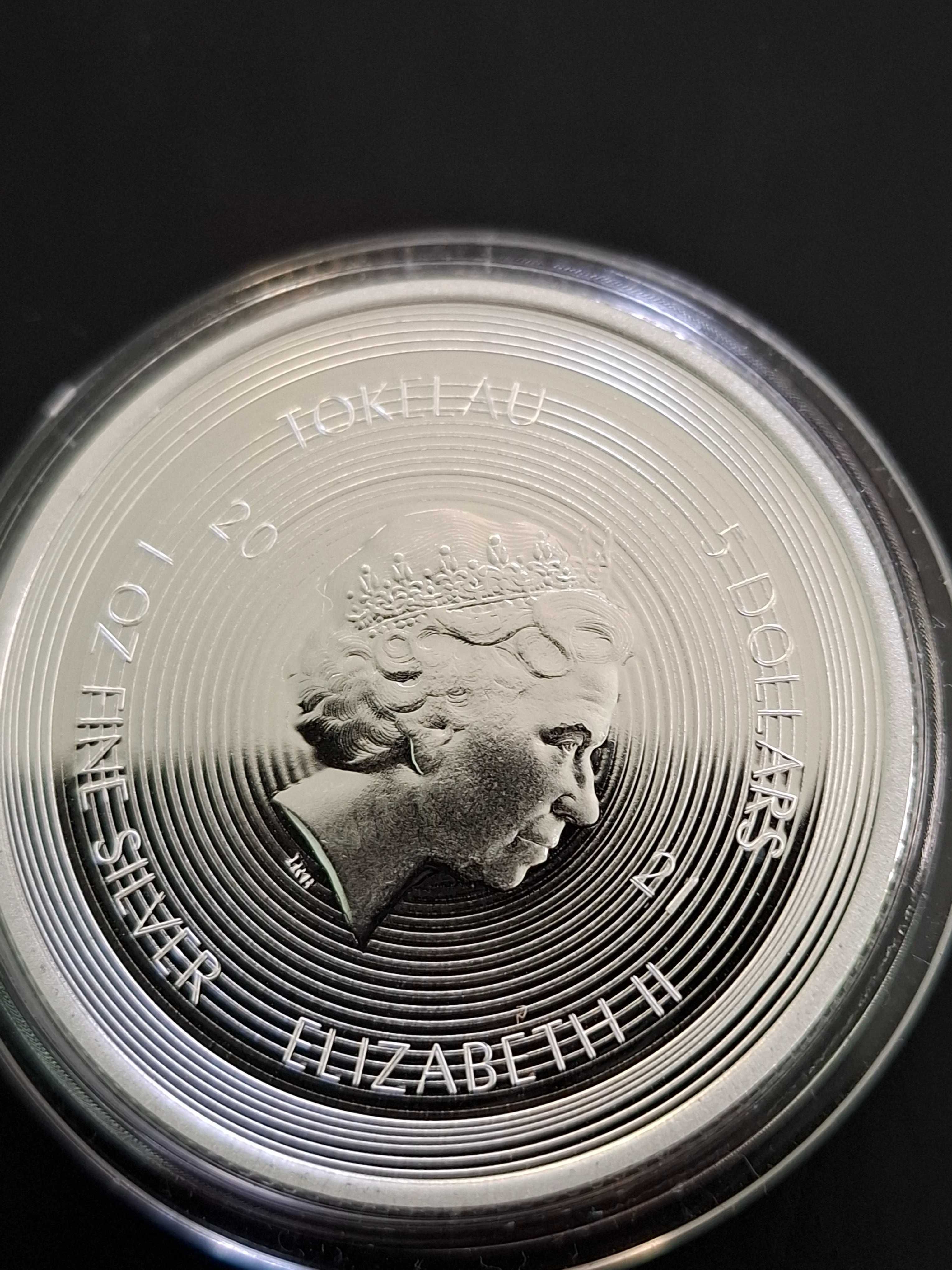 Сребърна монета 1oz..