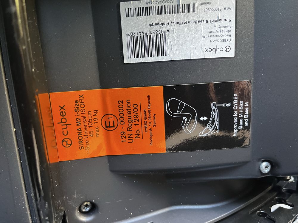 Детско столче за кола с базА Cybex Sirona M2 i-size