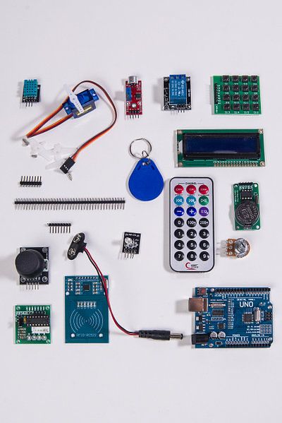 Набор с элементами конструктора Arduino Uno Starter Kit