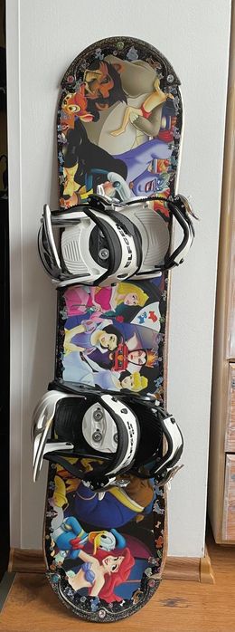 Vând set snowboard copii