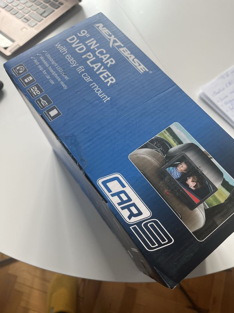 Телевизор за кола 9” next base in-car dvd player
