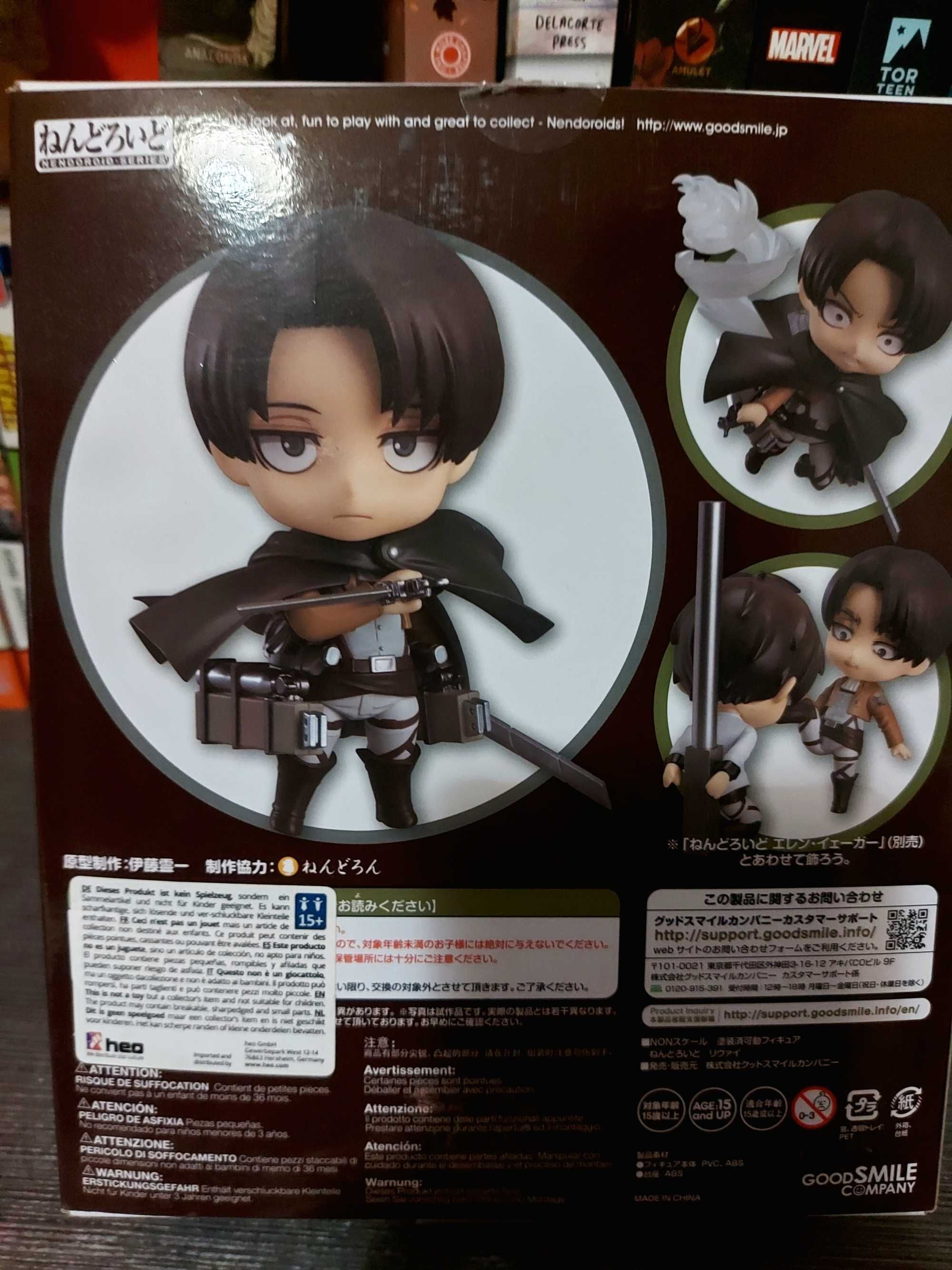 Аниме Фигурка Levi Ackerman Nendoroid