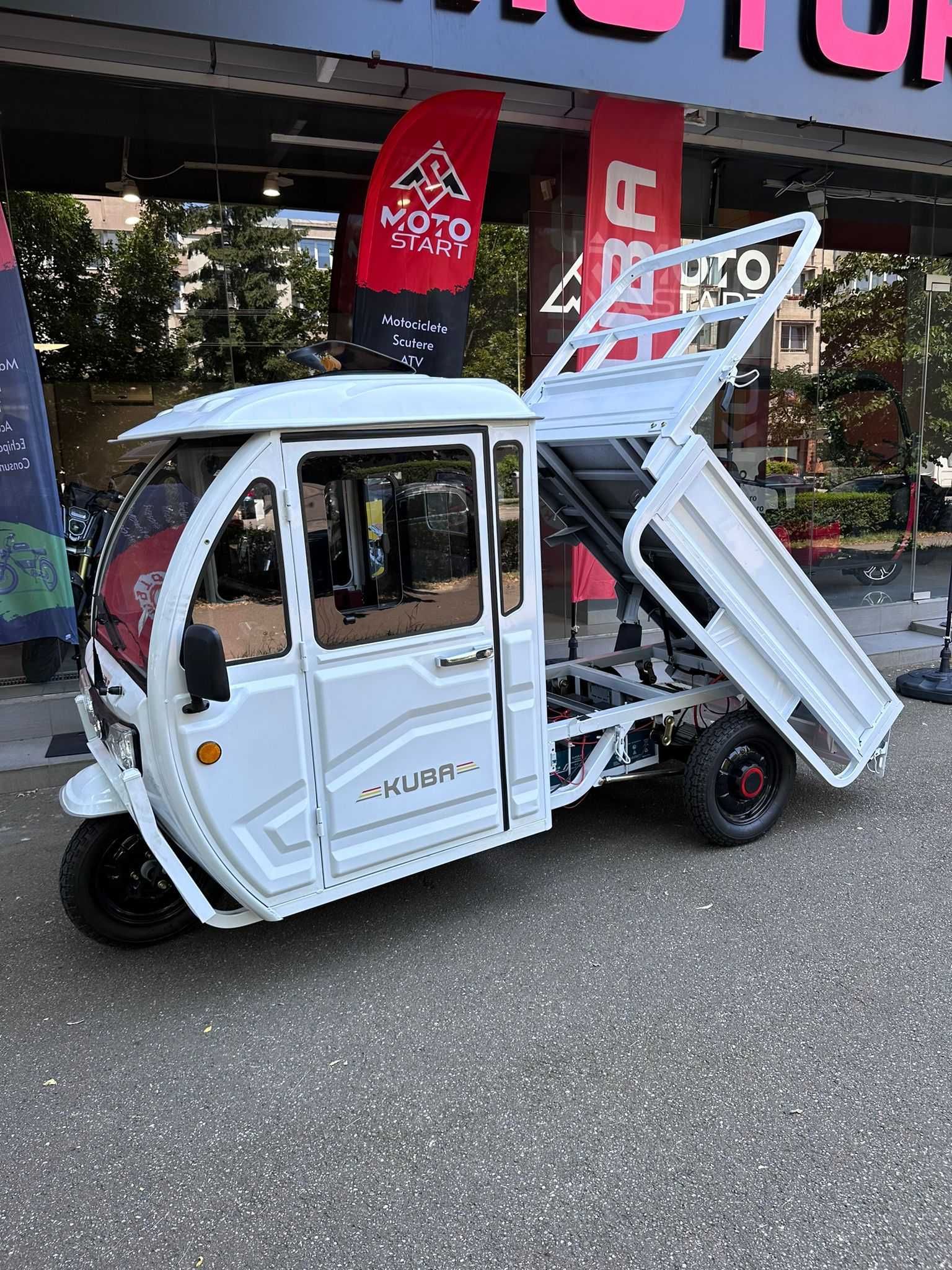 Kuba E-kamyonet Triciclu Electric FARA PERMIS