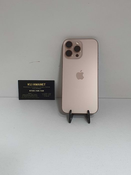 iPhone 16 Pro Max, Garantie - KLI Amanet